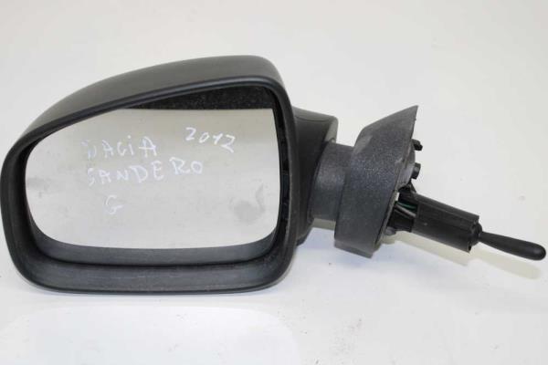 RETROVISEUR GAUCHE MANUEL DACIA LOGAN 10/2006-2012 / Dacia Logan Van 03/2009-2013 / SANDERO 06/2008-2012 - Vue 2